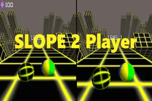 Slope 2 Player game